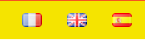 3 drapeaux pour montrer les langues disponibles